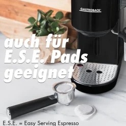 Design Espresso Piccolo Schwarz