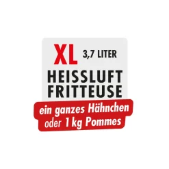 Design Heißluftfritteuse Air Pro