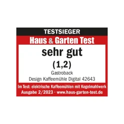 Design Kaffeemühle Digital