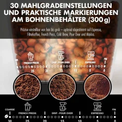Design Kaffeemühle Pro Touch 30