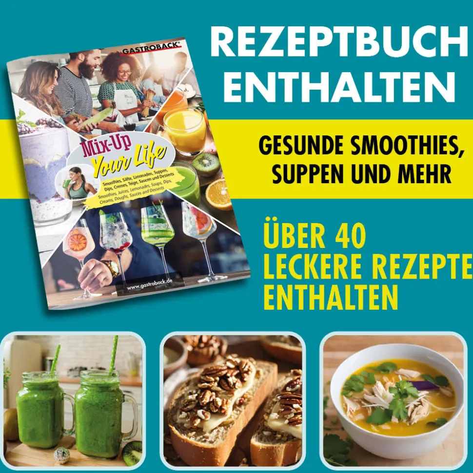 Design Multi-Power Standmixer Mix & Soup 2.000 W