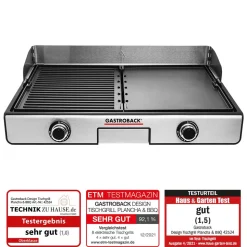 Design Tischgrill Plancha & BBQ