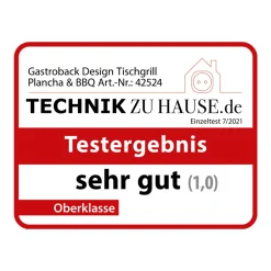 Design Tischgrill Plancha & BBQ