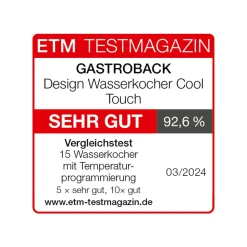 Design Wasserkocher Cool Touch