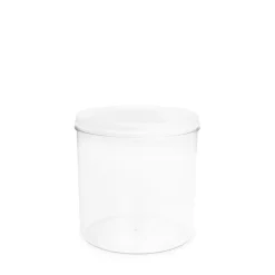 Dose 3,5 l, Dose glasklar,Deckel weiß GKC 3,5