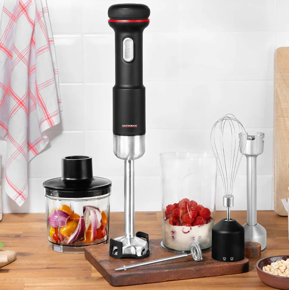 Kabelloser Design Stabmixer Set 5 in 1